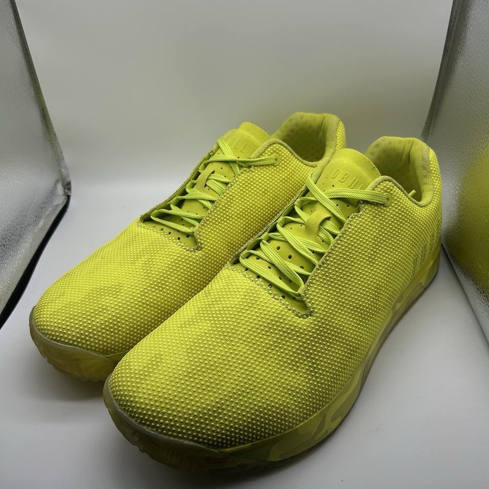 NOBULL Shoes Mens 16 Impact Trainer Superfabric Neon Camo Athletic Gym Running